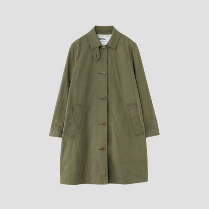 WASHED PROOFED COTTON COAT