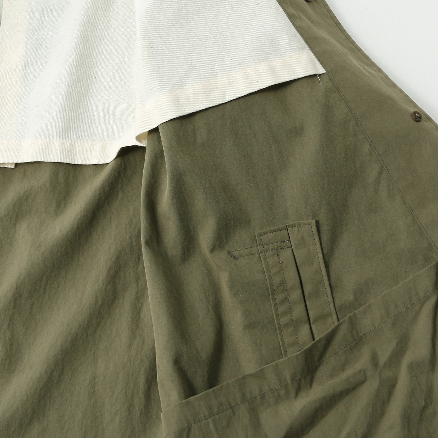 WASHED PROOFED COTTON COAT