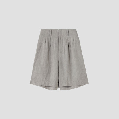YARN DYED LINEN TROUSERS