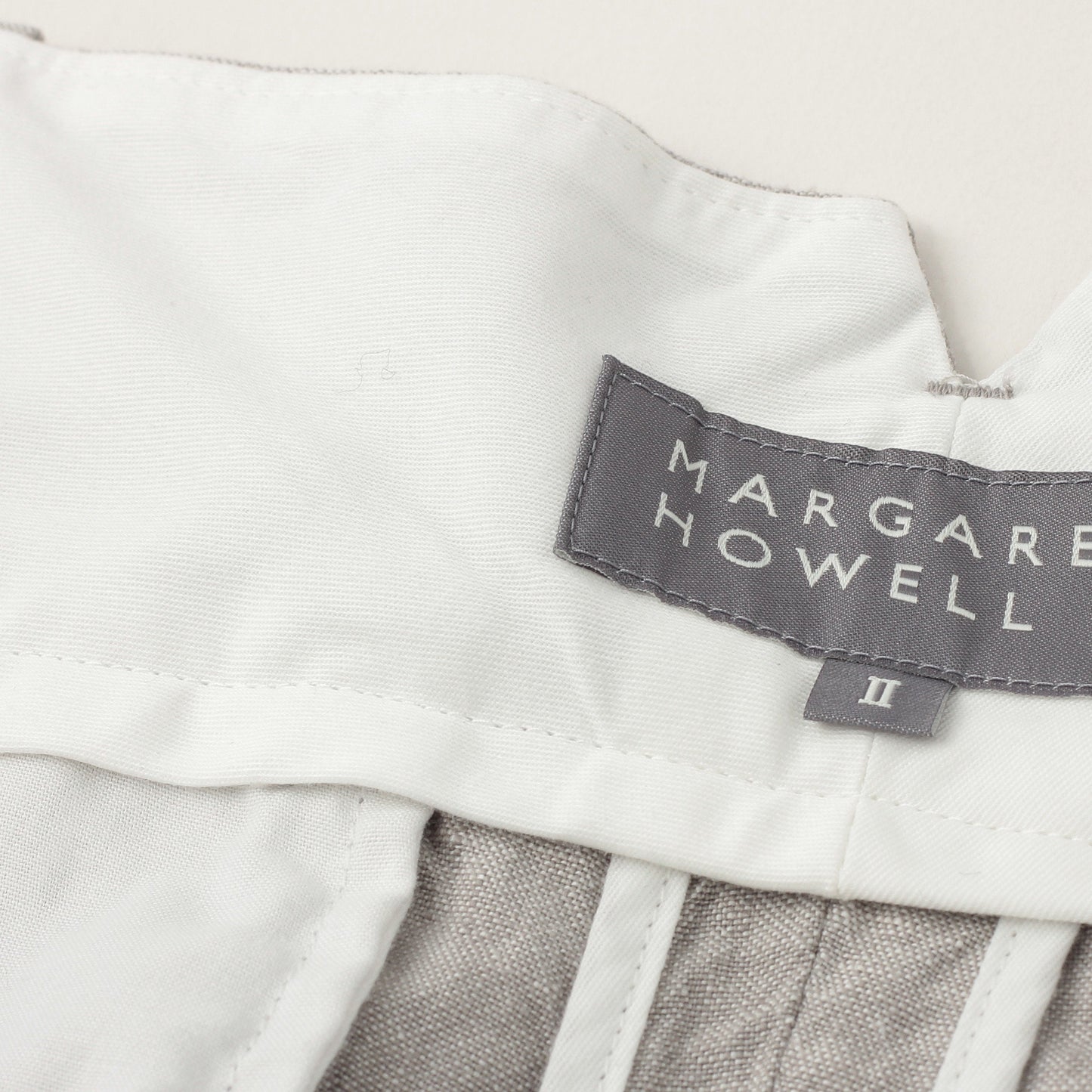 YARN DYED LINEN TROUSERS