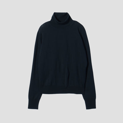 WOOL TURTLE NECK KNIT
