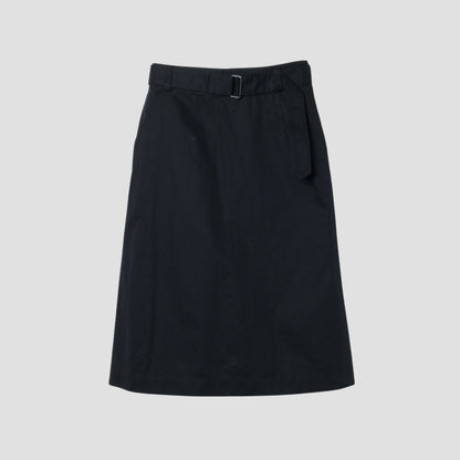 LIGHT COTTON LINEN TWILL SKIRT