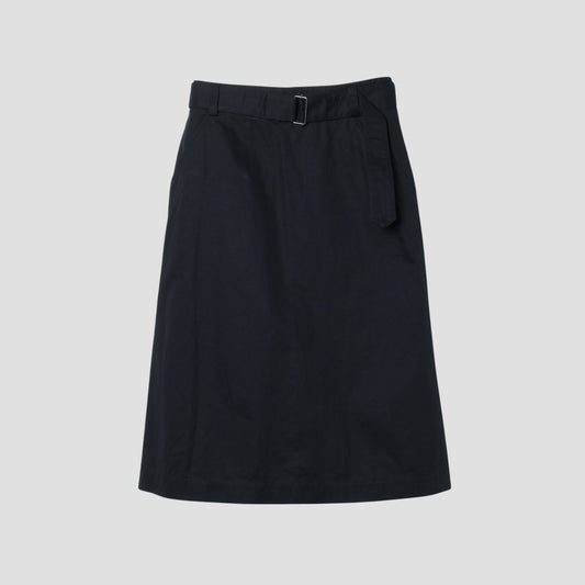 LIGHT COTTON LINEN TWILL SKIRT