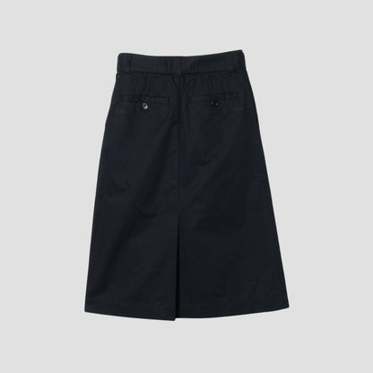 LIGHT COTTON LINEN TWILL SKIRT