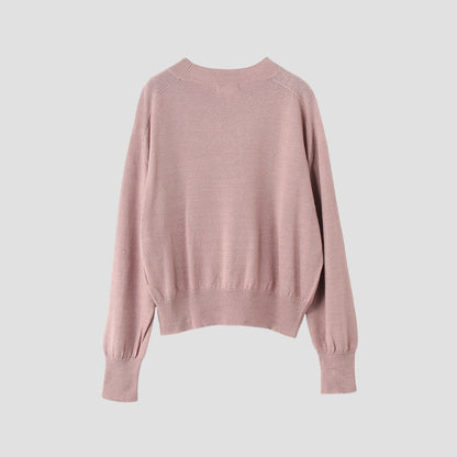 WOOL LINEN KNIT