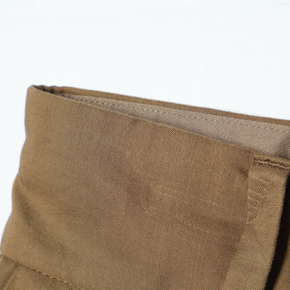 VISCOSE COTTON TWILL TROUSERS
