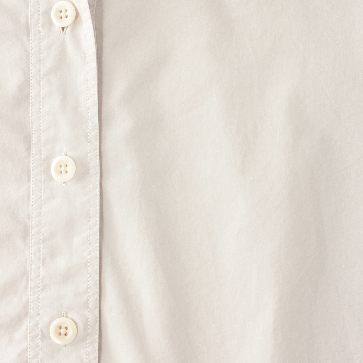 GARMENT DYE COTTON POPLIN SHIRT