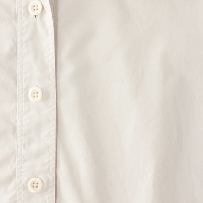 GARMENT DYE COTTON POPLIN SHIRT
