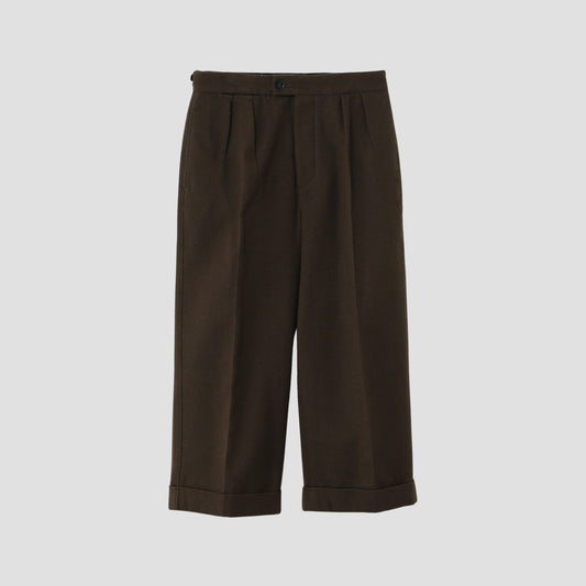 WOOL COTTON DRILL TROUSERS