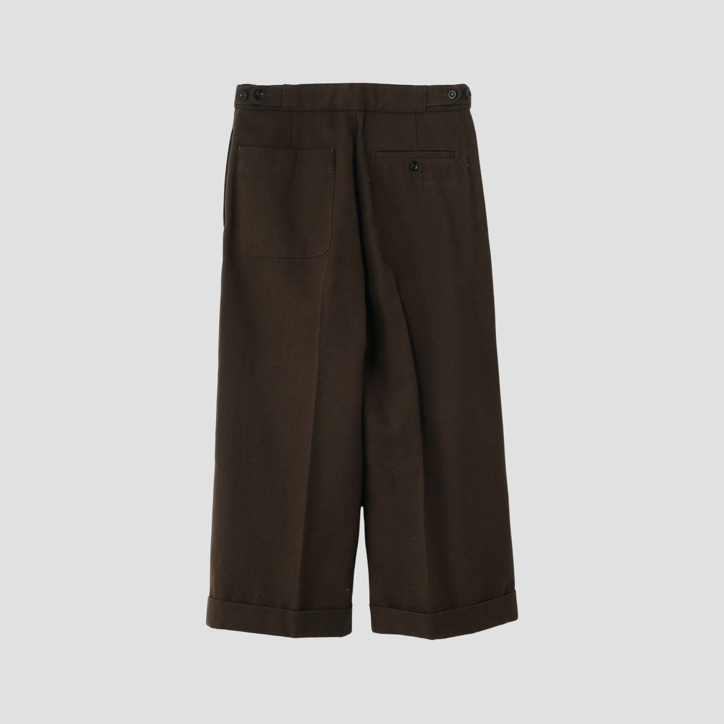 WOOL COTTON DRILL TROUSERS