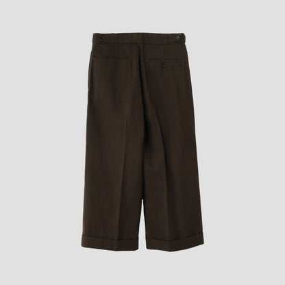 WOOL COTTON DRILL TROUSERS