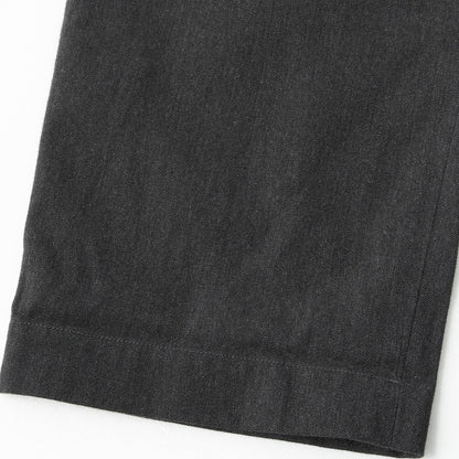 BRUSHED COTTON WOOL TROUSERS