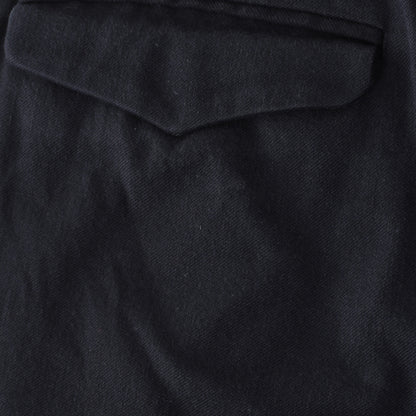 YARN DYE HEAVY COTTON TWILL TROUSERS