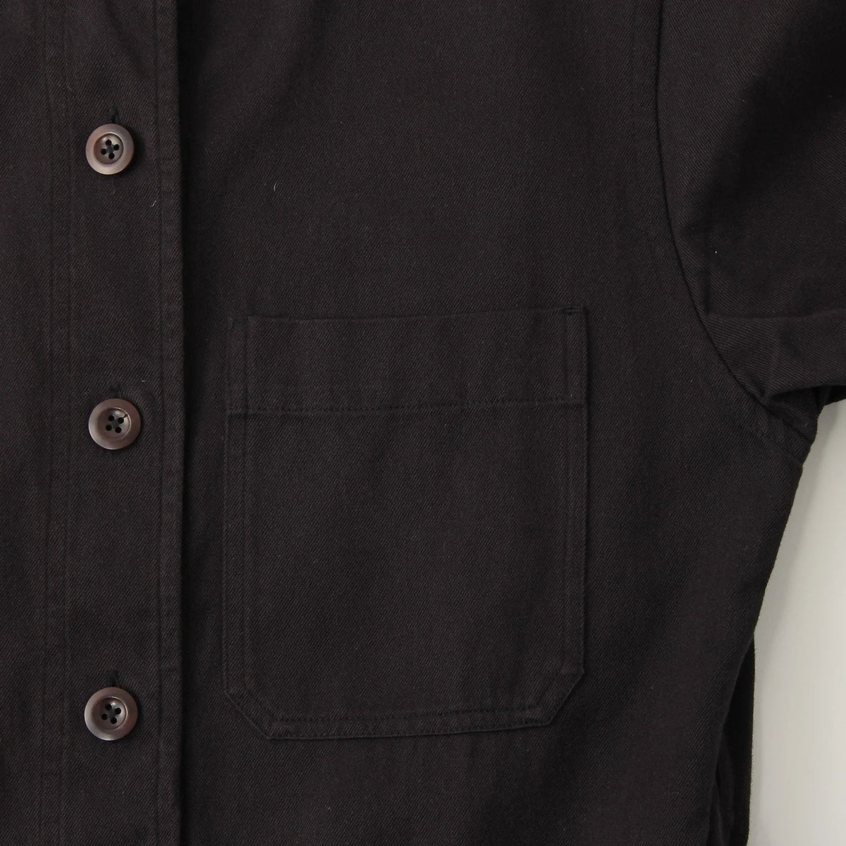 TWISTED YARN COTTON TWILL DRESS