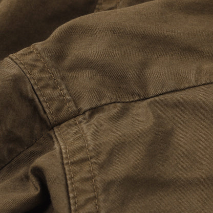 SUPERFINE COTTON TWILL TROUSERS