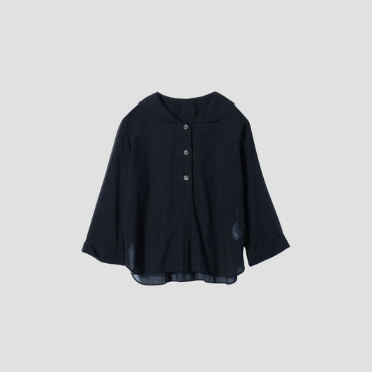 COTTON SILK CHIFFON SHIRT