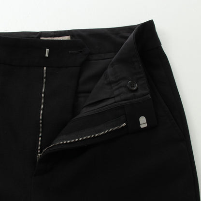 COTTON WOOL BARATHEA TROUSERS
