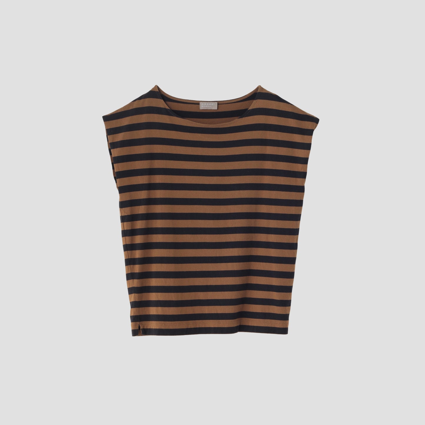WIDE STRIPE COTTON JERSEY
