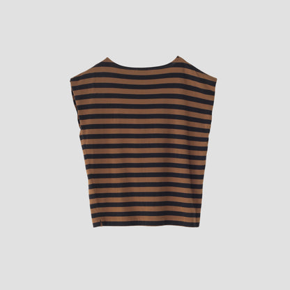 WIDE STRIPE COTTON JERSEY