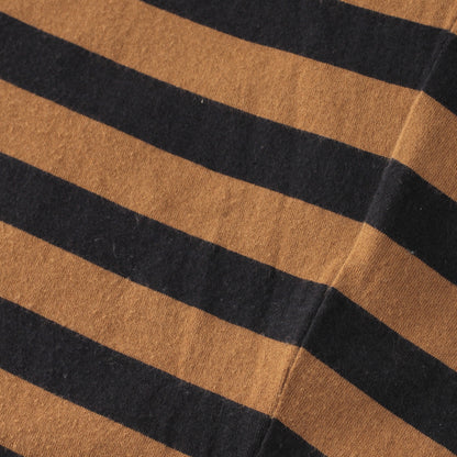 WIDE STRIPE COTTON JERSEY