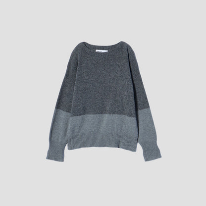 COTTON LAMBSWOOL KNIT