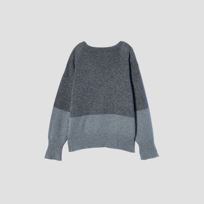 COTTON LAMBSWOOL KNIT