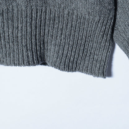 COTTON LAMBSWOOL KNIT