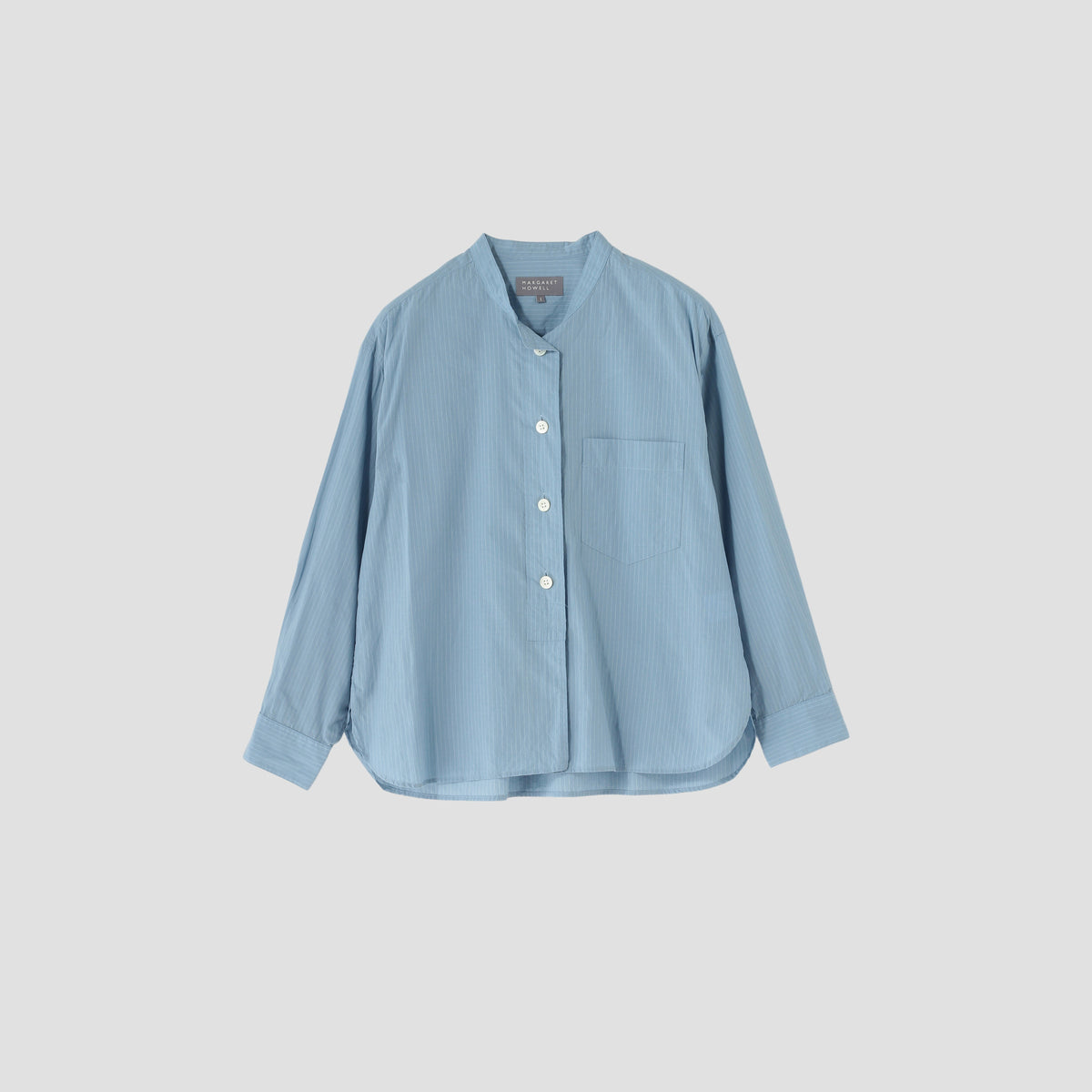 SIMPLE STRIPE COTTON SHIRT