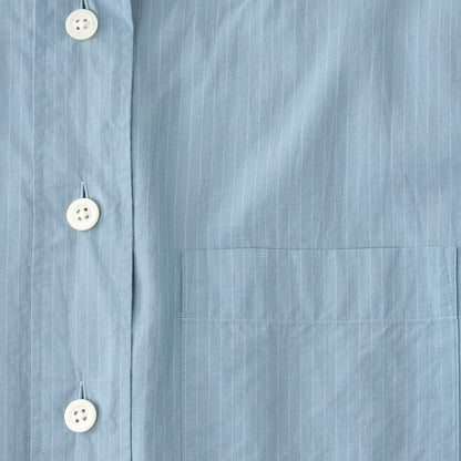 SIMPLE STRIPE COTTON SHIRT