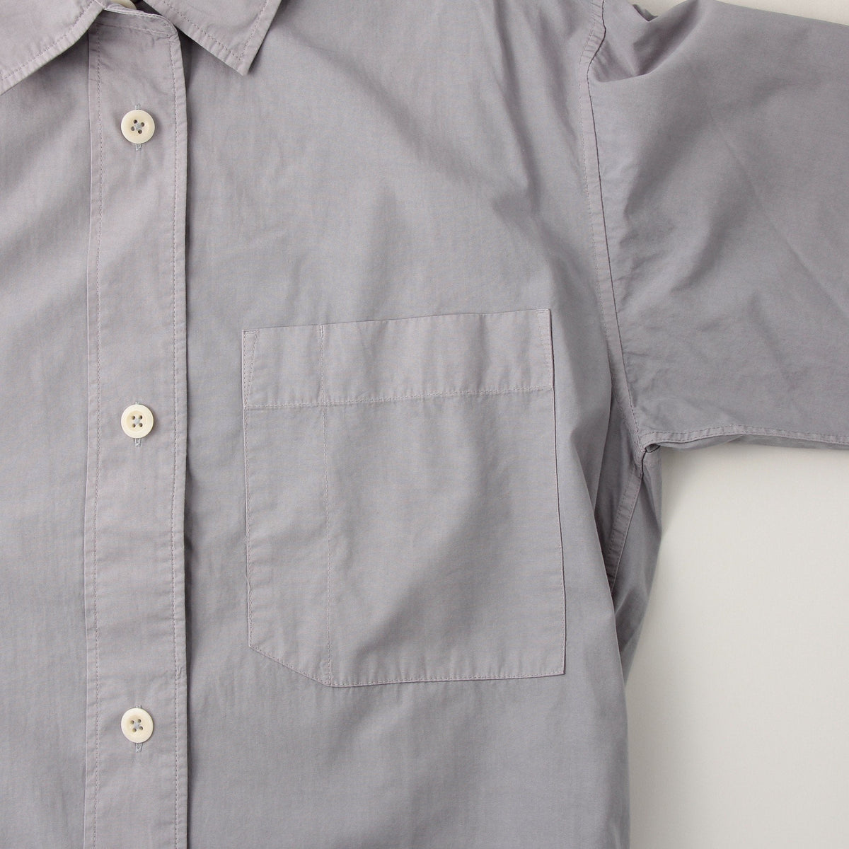 COMPACT COTTON POPLIN SHIRT