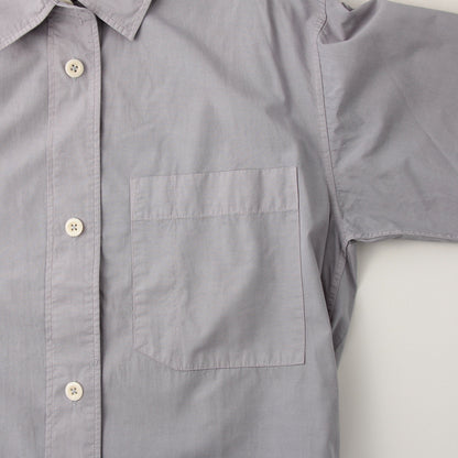 COMPACT COTTON POPLIN SHIRT
