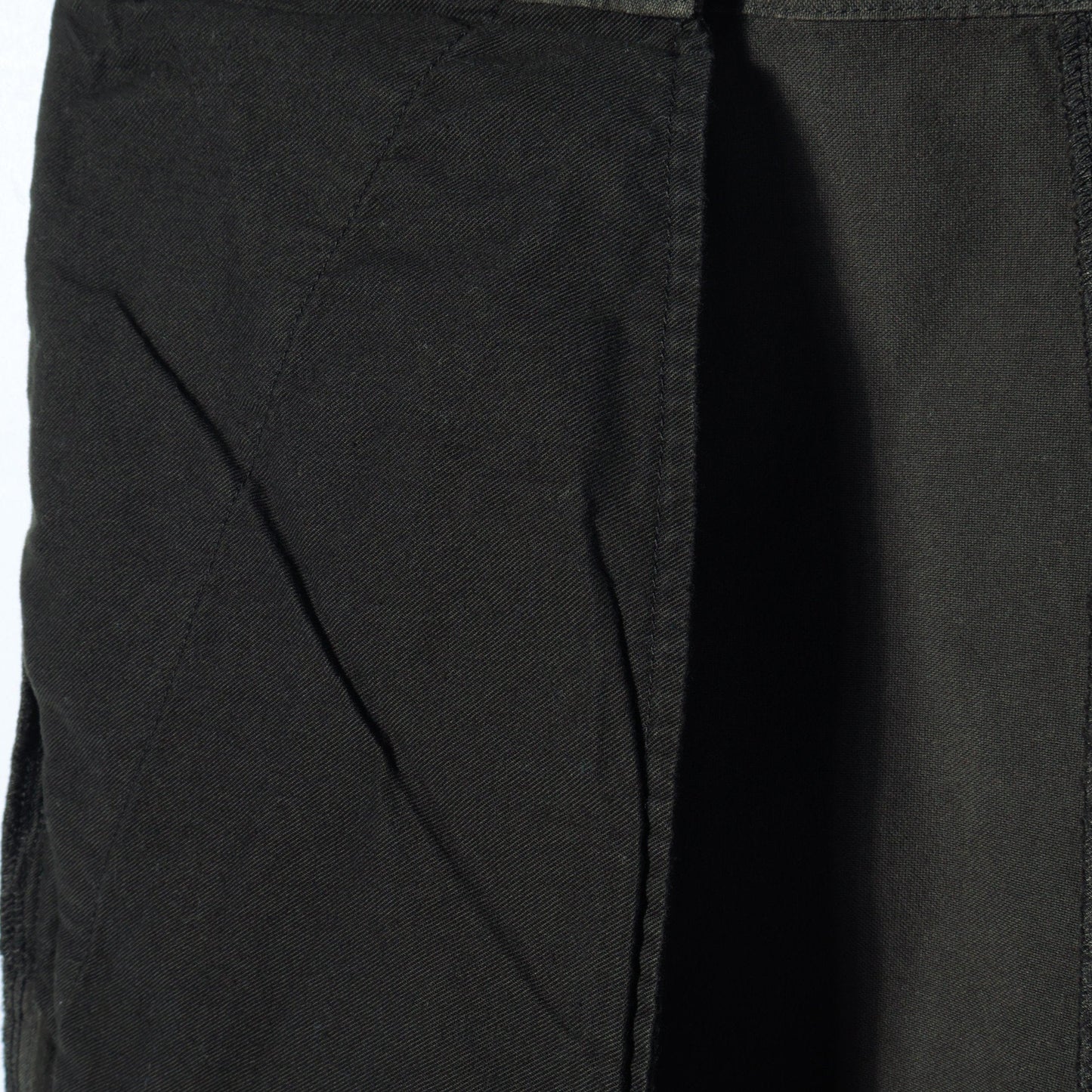 ROUGH COTTON CANVAS TROUSERS