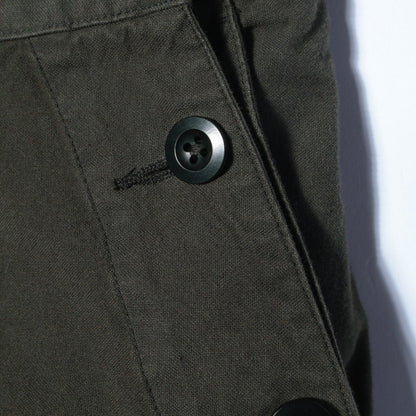 ROUGH COTTON CANVAS TROUSERS