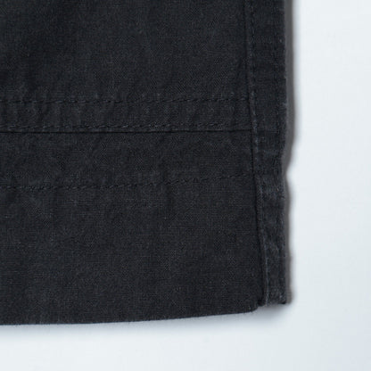 OVERDYE MELANGE COTTON LINEN BLOUSON