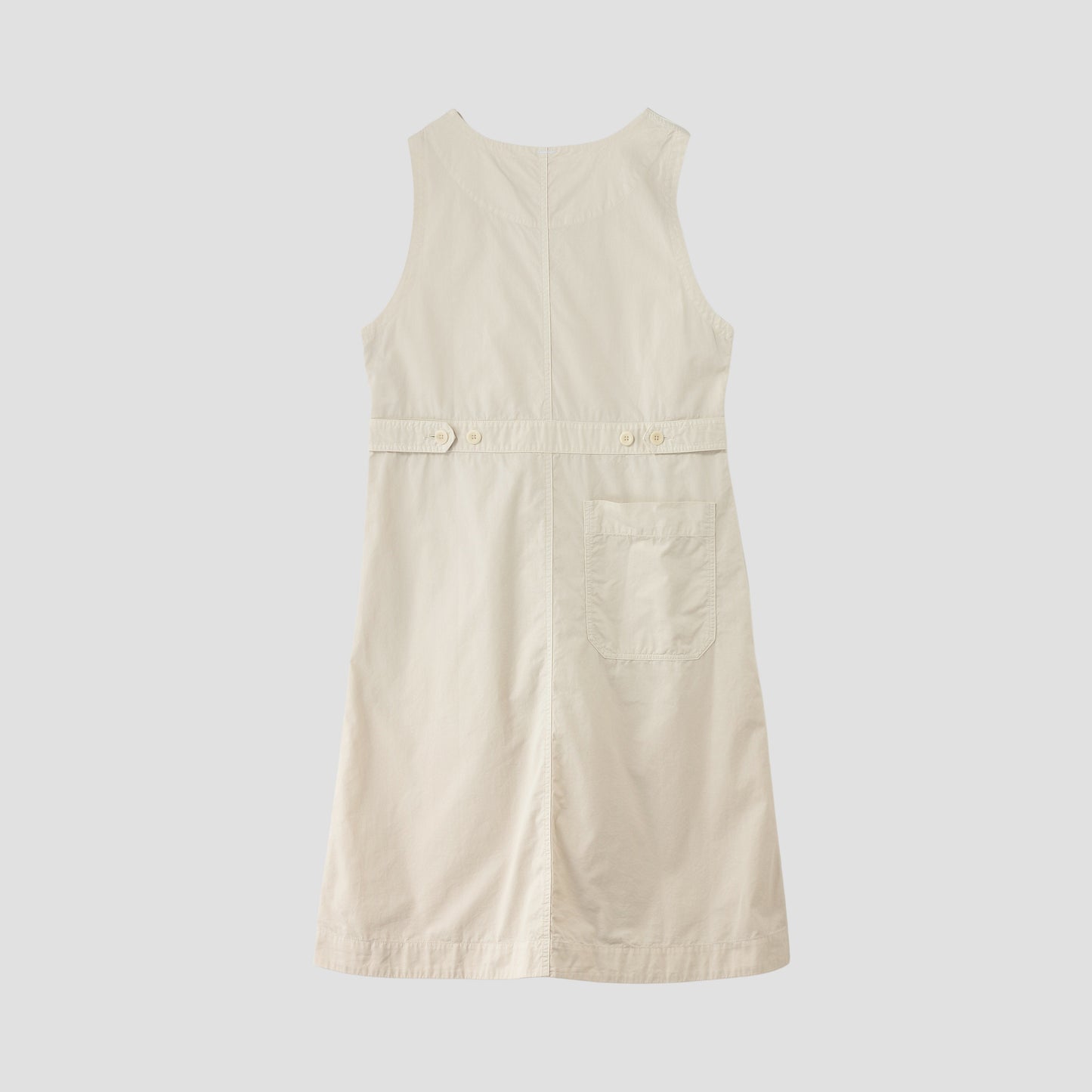 SUPERFINE COTTON TWILL DRESS