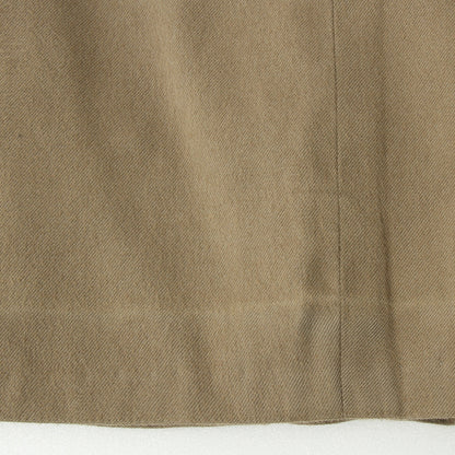 BRUSHED COTTON WOOL SKIRT