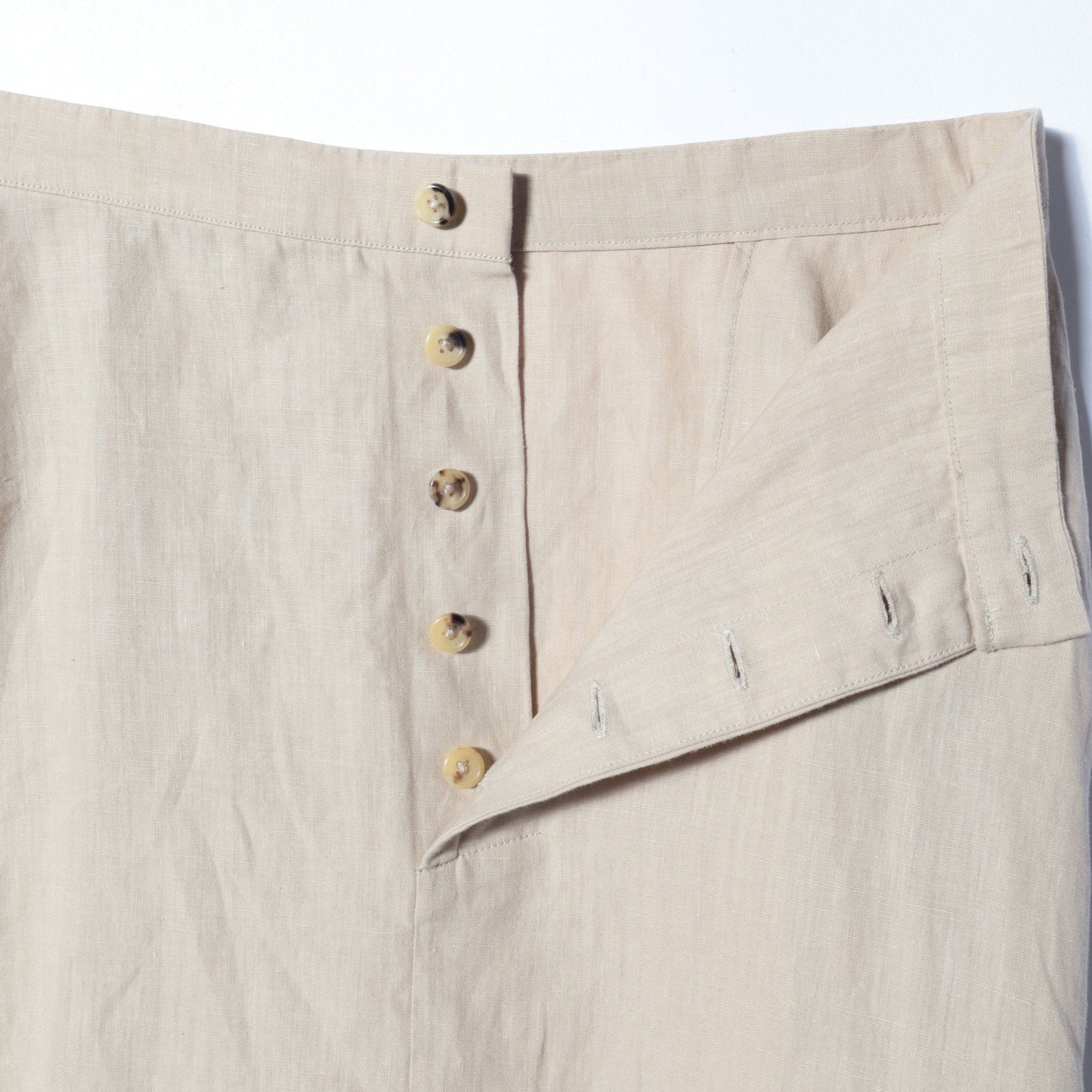 HIGH DENSE LINEN SKIRT