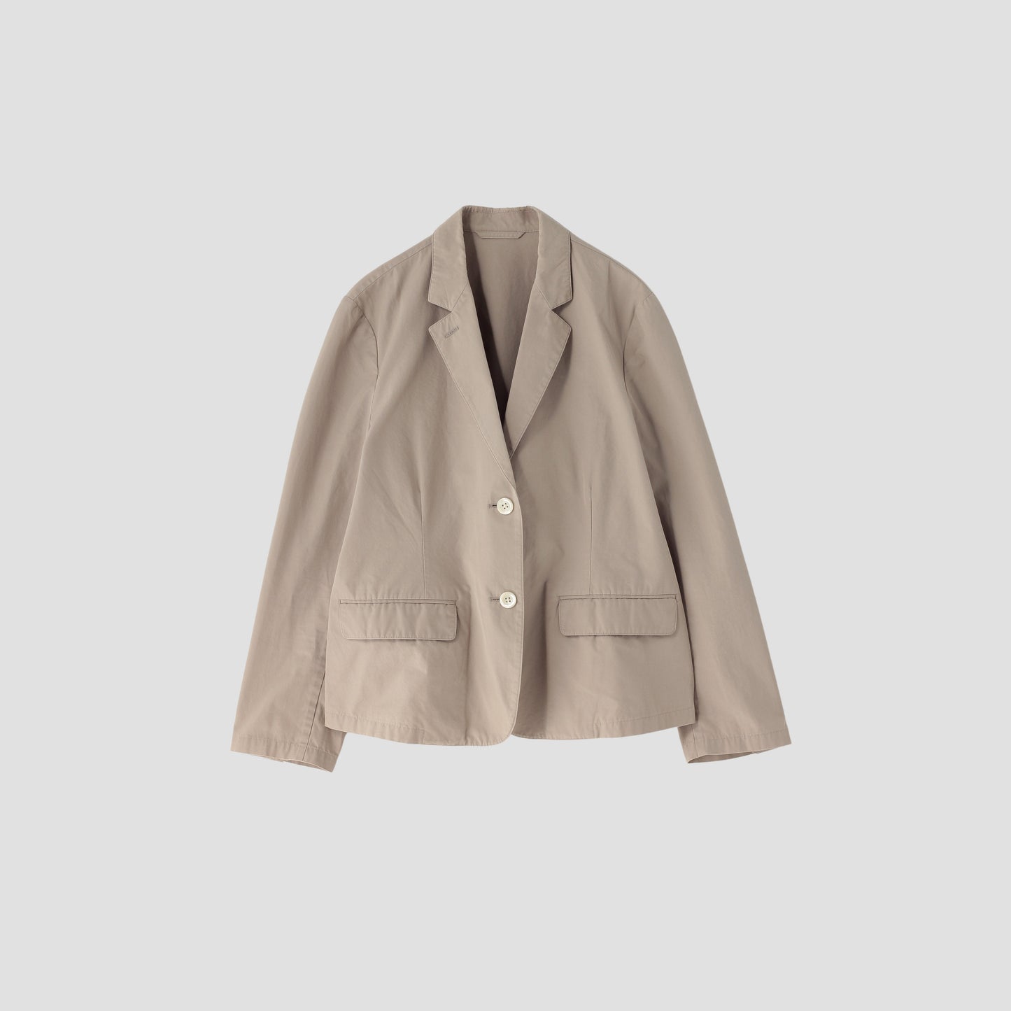 COTTON PLAIN WEAVE JACKET