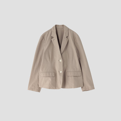 COTTON PLAIN WEAVE JACKET