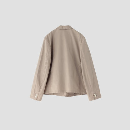 COTTON PLAIN WEAVE JACKET