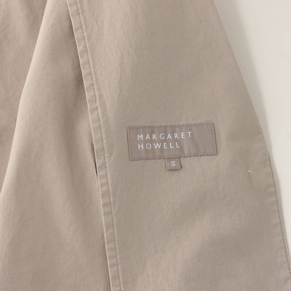 COTTON PLAIN WEAVE JACKET