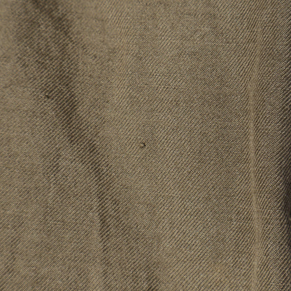 HIGH TWIST LINEN COTTON TWILL TROUSERS