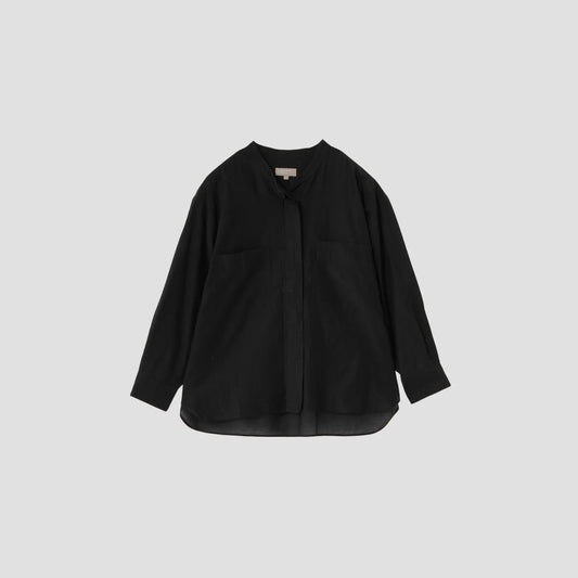 SHEER COTTON SILK SHIRT