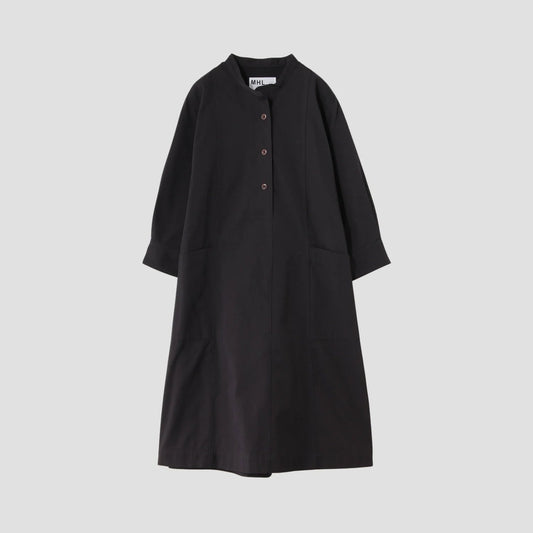 COTTON WOOL TWILL DRESS