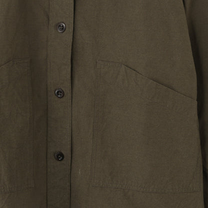 OVERDYE MELANGE COTTON SHIRT