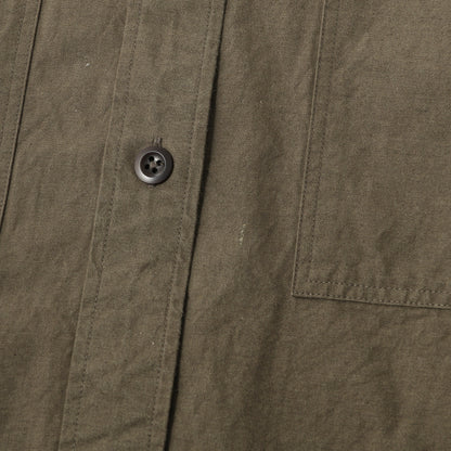 OVERDYE MELANGE COTTON SHIRT
