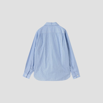 COTTON STRIPE SHIRTING SHIRT