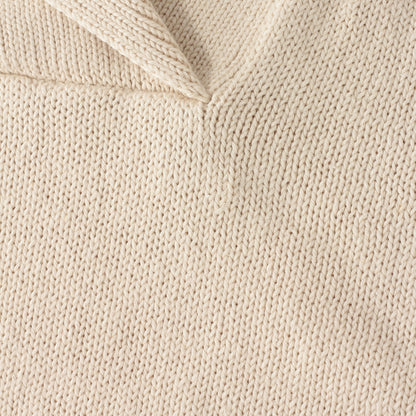 CHUNKY COTTON LINEN KNIT