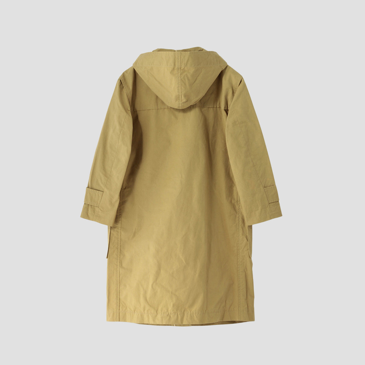 WASHED WAXED COTTON COAT