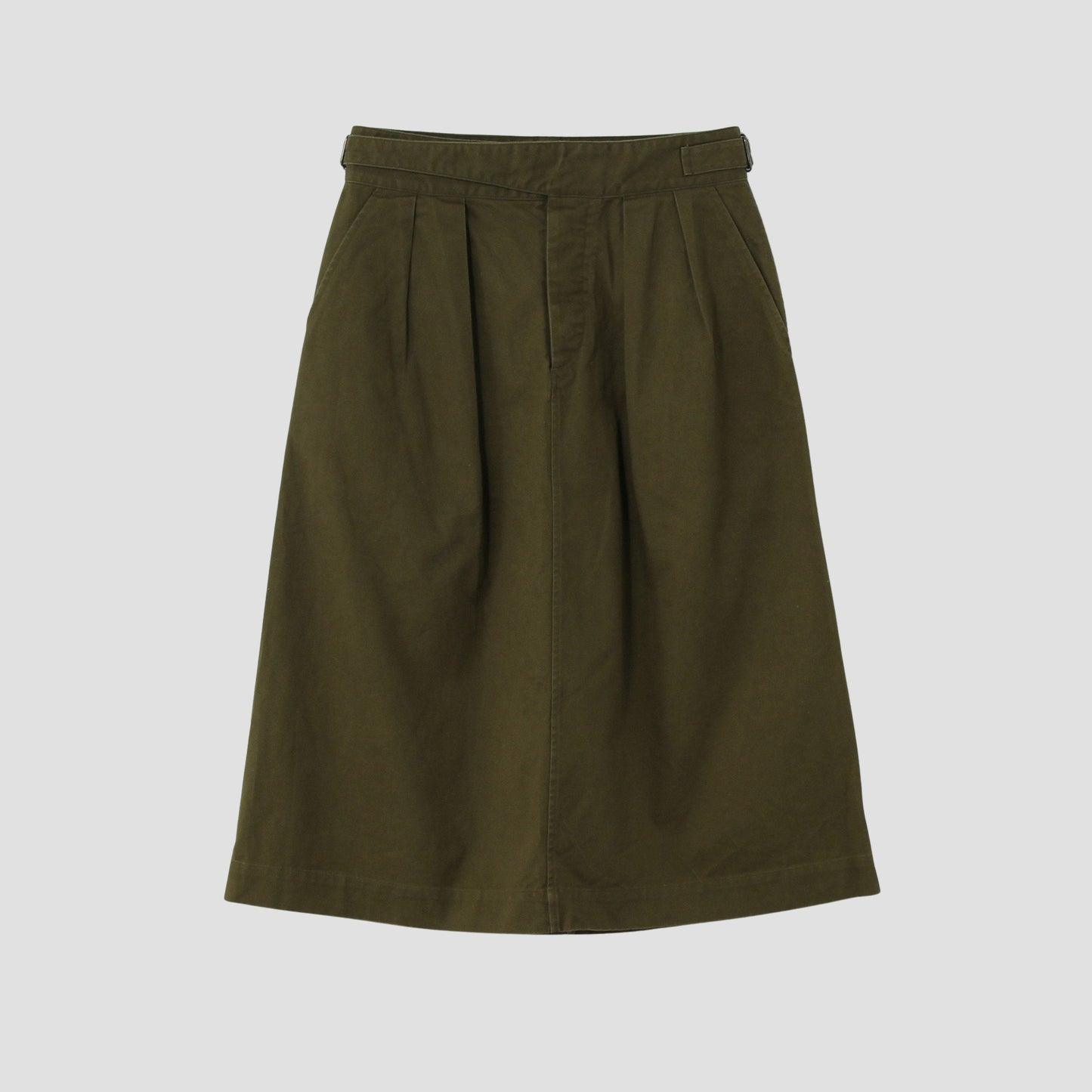 JAPANESE COTTON LINEN DRILL SKIRT